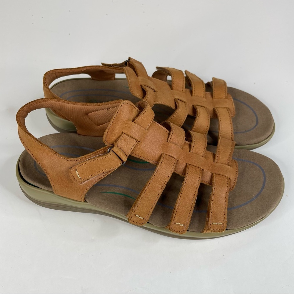 Orthofeet Amalfi Heel Strap Sandals Size 10